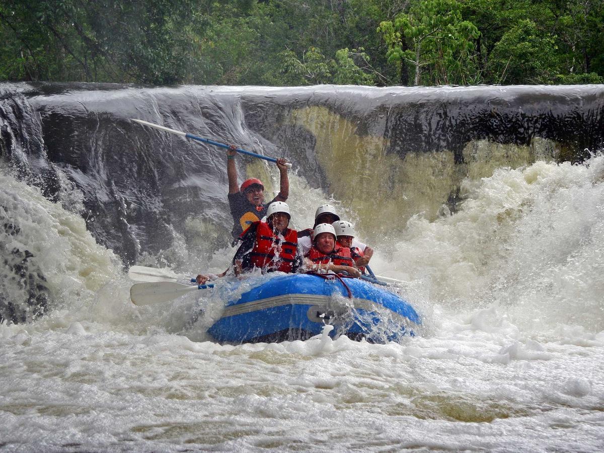 Campamento Rio Lacanja Hotel Bagian luar foto