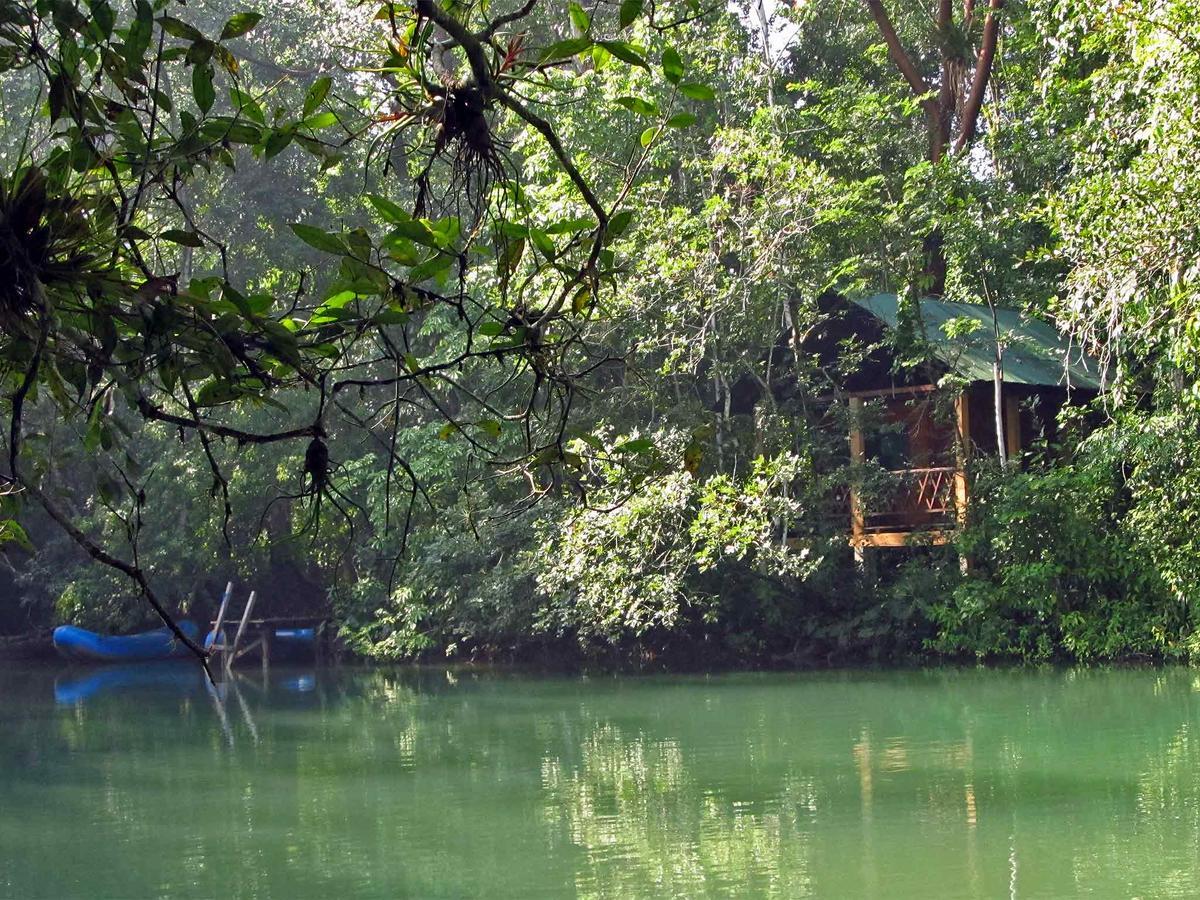 Campamento Rio Lacanja Hotel Bagian luar foto