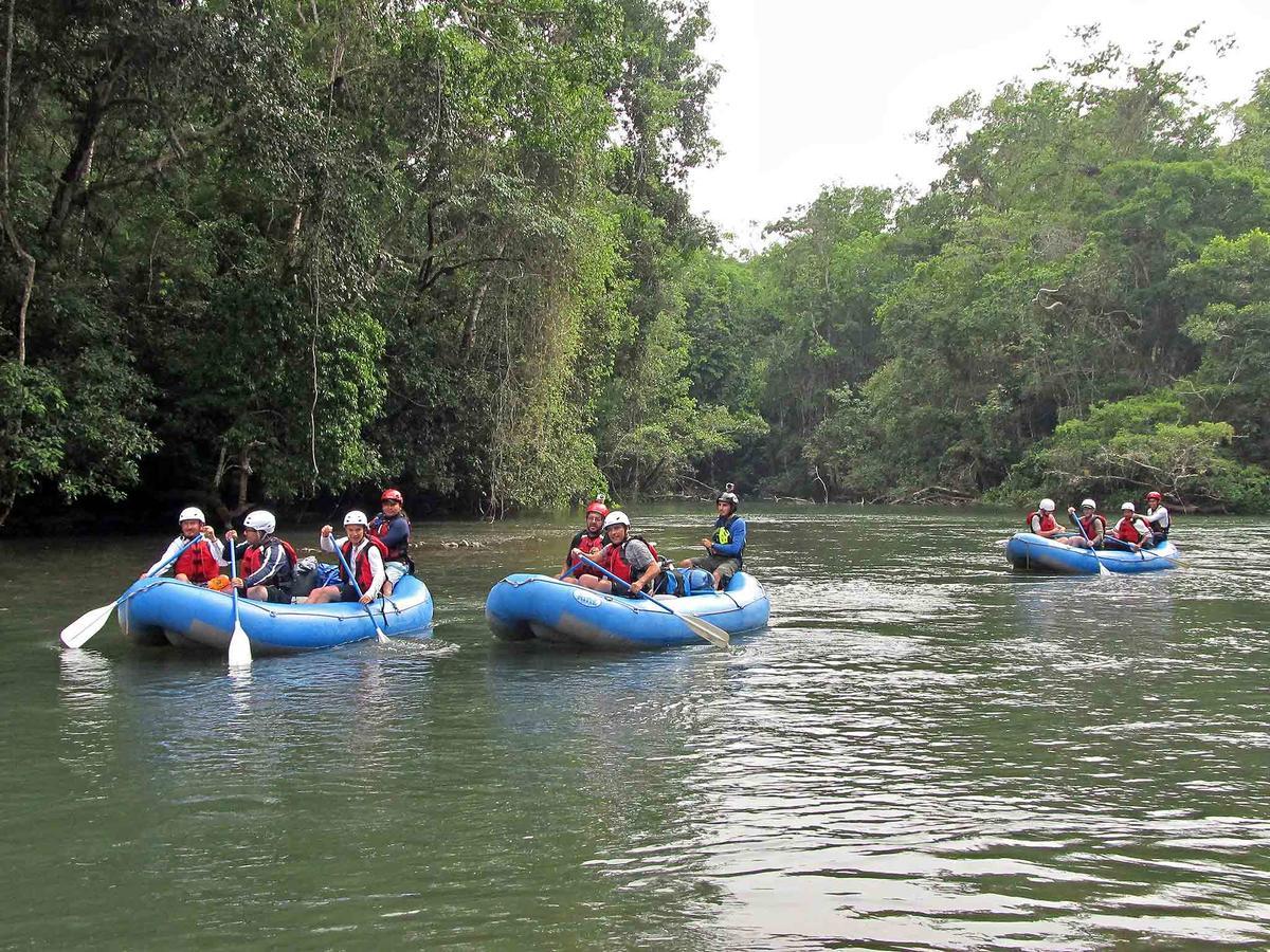 Campamento Rio Lacanja Hotel Bagian luar foto